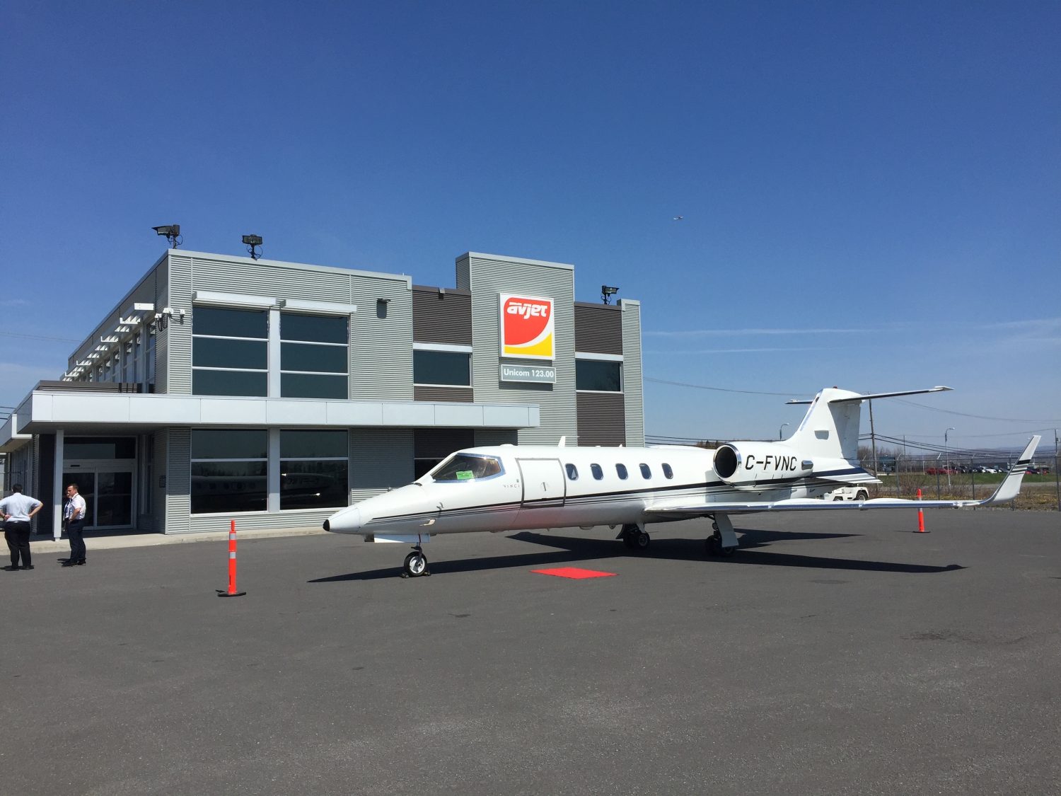 Vinci base un premier jet d’affaires à l’aéroport international Jean-Lesage de Québec (YQB)