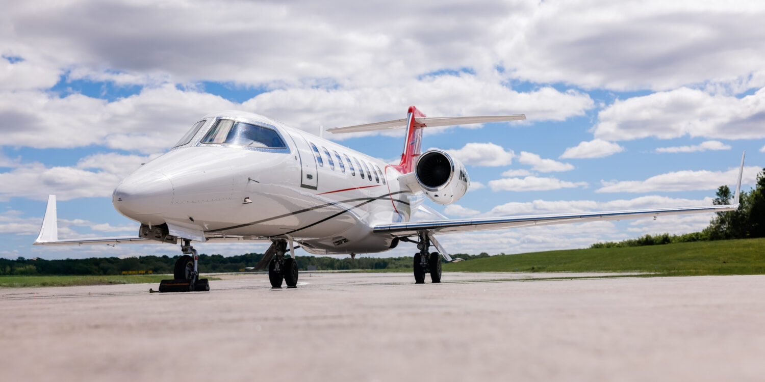 Strategic expansion: Vinci Aviation deploys a Learjet 45 in Hamilton